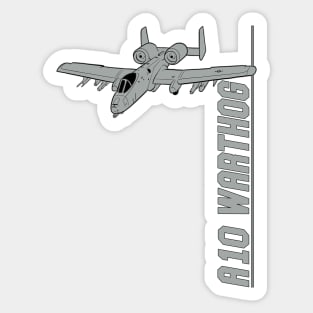 A-10 'Warthog' Thunderbolt II Jet Fighters Sticker